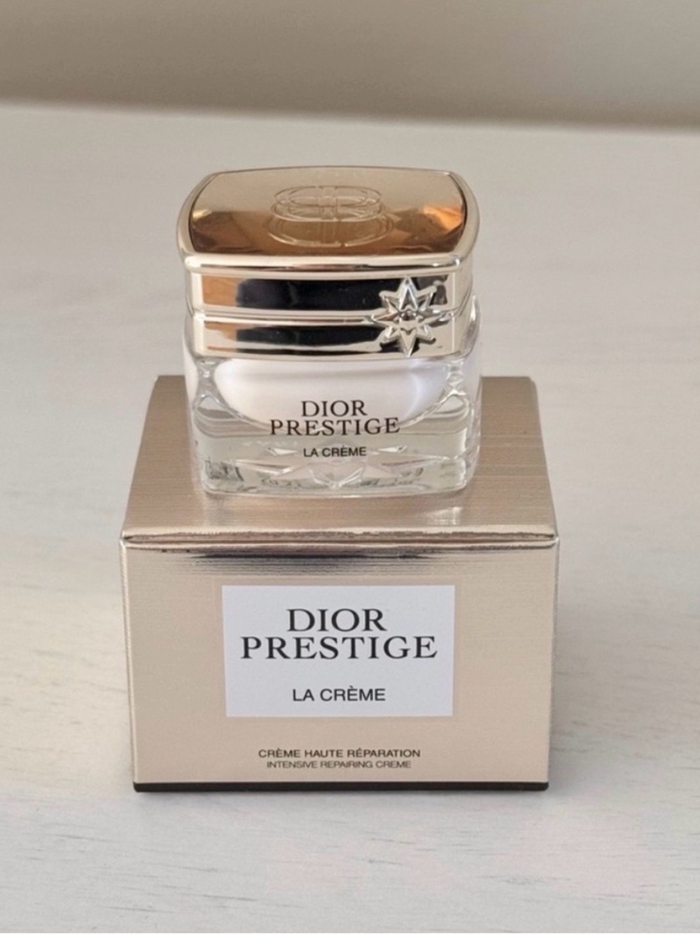 Dior Prestige La Crème Intensive Repairing Cream 5 mL / 0.17 oz Travel Size NIB